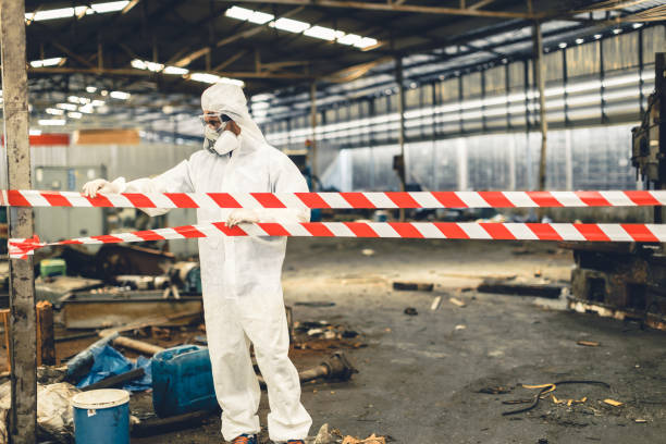 Professional Drug Lab Cleanup technician working in Blanchester, OH